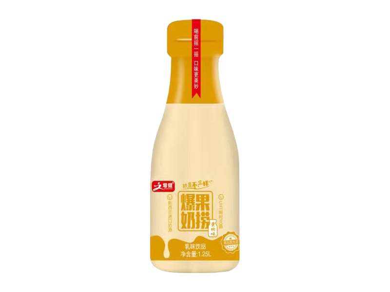 黃桃味爆果奶撈 1.25L 1*6